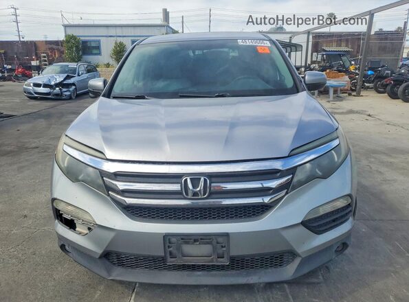 5FNYF6H30JB042870 2018 HONDA PILOT Серебряный 