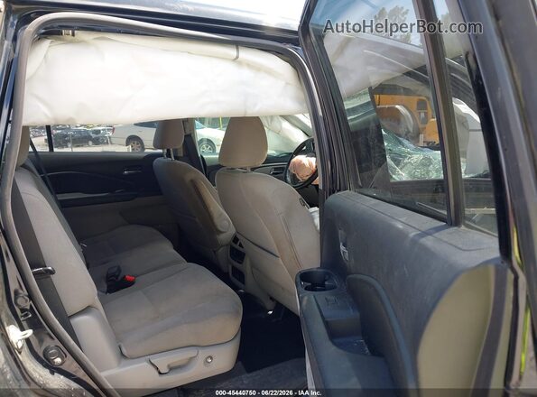 5FNYF6H31KB033306 2019 HONDA PILOT Black VIN კოდის სტიკერის ხედი