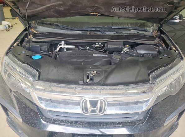5FNYF6H31LB045232 2020 HONDA PILOT Black Widok komory silnika
