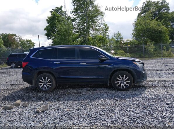 5FNYF6H32KB054519 2019 HONDA PILOT Blue 360 interior view