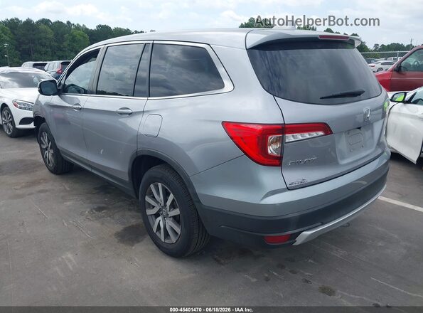 5FNYF6H32MB025993 2021 HONDA PILOT Silver Հետևի ձախ