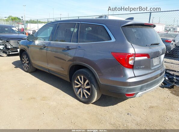 5FNYF6H32MB068715 2021 HONDA PILOT Gray Задня ліва чверть