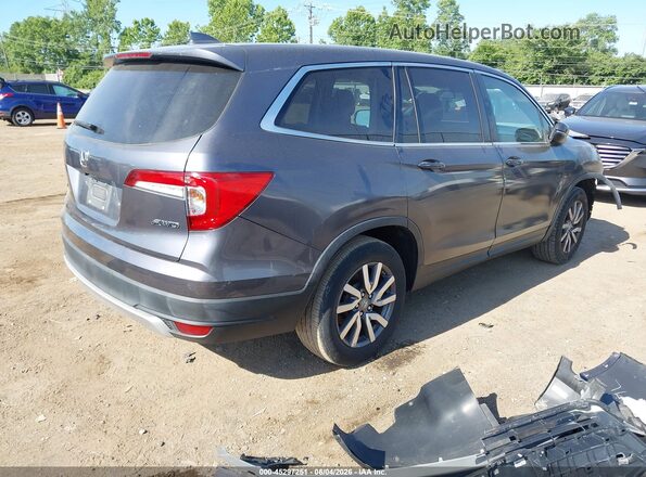 5FNYF6H32MB068715 2021 HONDA PILOT Gray Задня права чверть