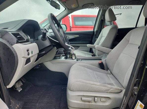 5FNYF6H33HB057681 2017 HONDA PILOT Blue წინა სალონის ხედი