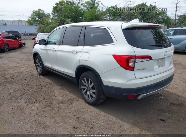 5FNYF6H33KB062757 2019 HONDA PILOT Белый Задняя левая четверть
