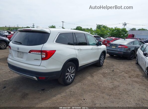 5FNYF6H33KB062757 2019 HONDA PILOT Белый Задняя правая четверть