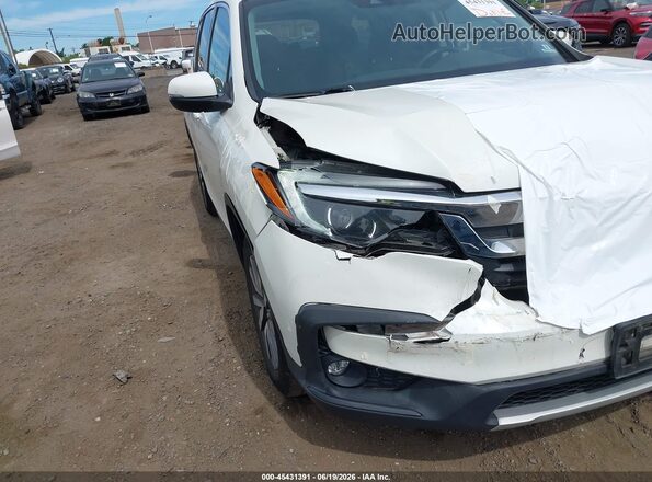 5FNYF6H33KB062757 2019 HONDA PILOT Белый Вид спереди