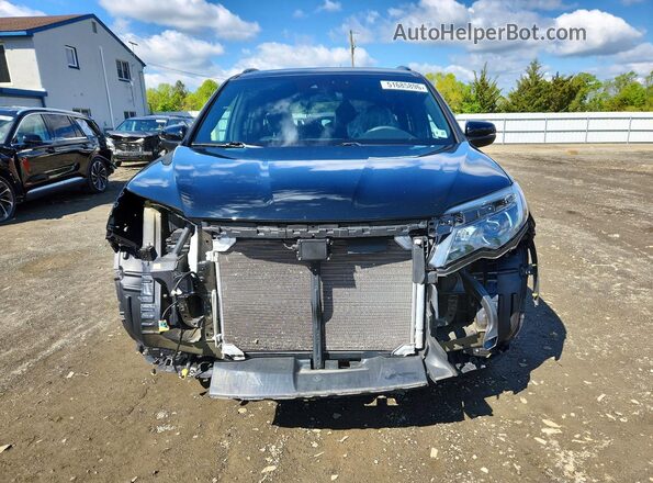 5FNYF6H33NB047308 2022 HONDA PILOT Black Вид спереду