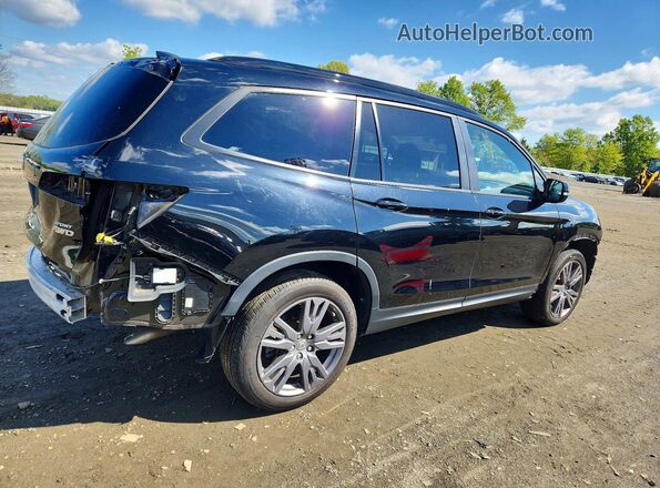 5FNYF6H33NB047308 2022 HONDA PILOT Black Задня права чверть