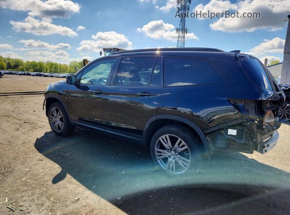 5FNYF6H33NB047308 2022 HONDA PILOT Black Задня ліва чверть