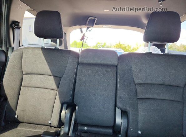 5FNYF6H33NB047308 2022 HONDA PILOT Black Вид задніх сидінь