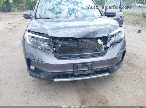 5FNYF6H34KB020050 2019 HONDA PILOT Gray წინა ხედი