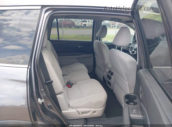 5FNYF6H34KB020050 2019 HONDA PILOT Gray VIN კოდის სტიკერის ხედი