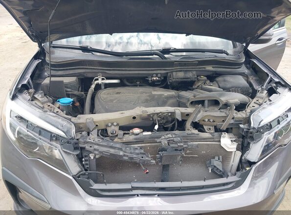5FNYF6H34KB020050 2019 HONDA PILOT Gray უკანა ხედი