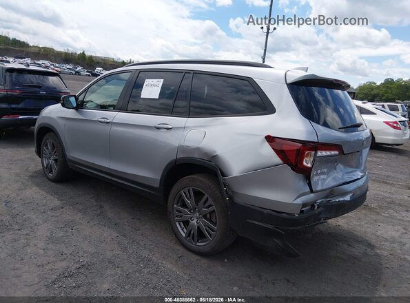 5FNYF6H34NB067017 2022 HONDA PILOT Silver Հետևի ձախ