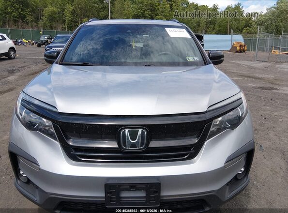 5FNYF6H34NB067017 2022 HONDA PILOT Silver Սարքավորումների վահանակի տեսք