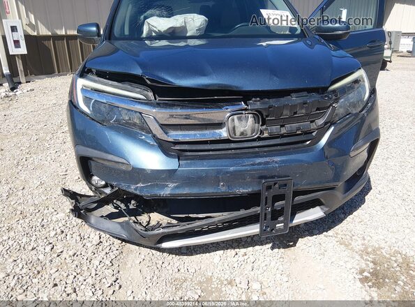 5FNYF6H35KB046866 2019 HONDA PILOT Blue Vista frontal