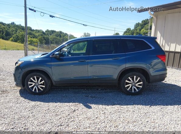 5FNYF6H35KB046866 2019 HONDA PILOT Blue Vista interior de 360 grados