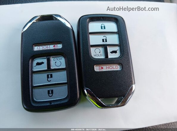 5FNYF6H35KB098515 2019 HONDA PILOT Blue Vista del salpicadero