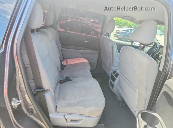 5FNYF6H36HB093476 2017 HONDA PILOT Gray 