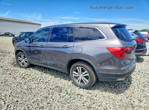 5FNYF6H36HB093476 2017 HONDA PILOT Gray 