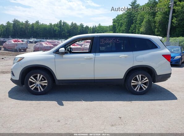 5FNYF6H37HB096046 2017 HONDA PILOT White 