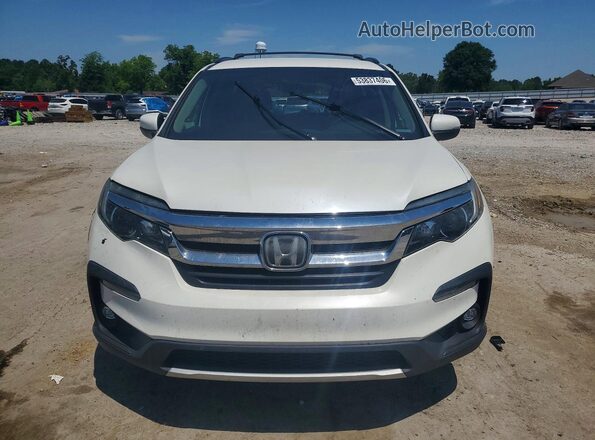 5FNYF6H37KB053351 2019 HONDA PILOT White 