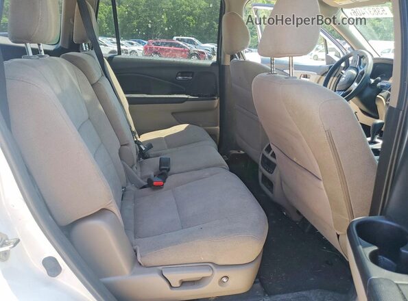 5FNYF6H37KB053351 2019 HONDA PILOT White 