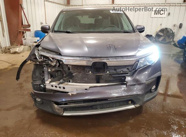 5FNYF6H37MB009823 2021 HONDA PILOT Серый Вид спереди