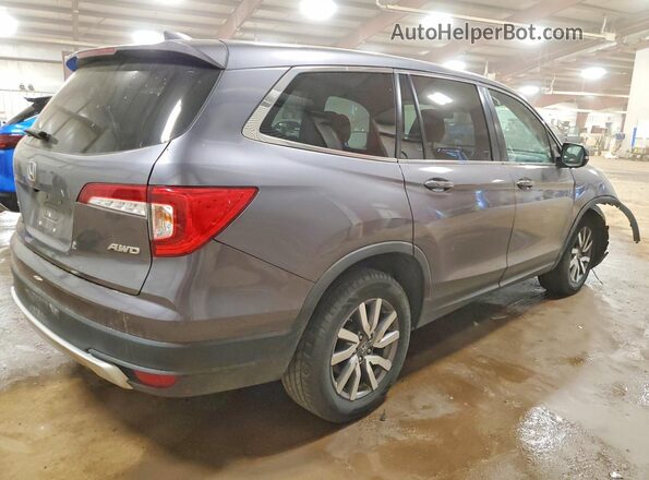 5FNYF6H37MB009823 2021 HONDA PILOT Серый Задняя правая четверть