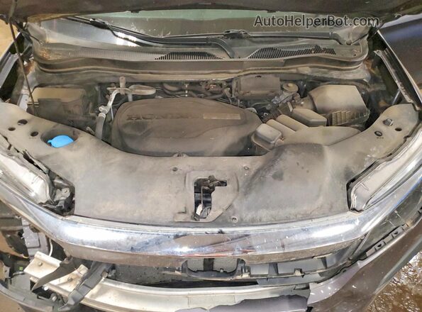 5FNYF6H37MB009823 2021 HONDA PILOT Серый Вид подкапотного пространства