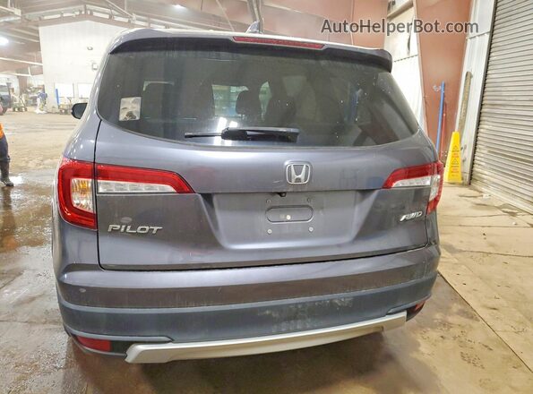 5FNYF6H37MB009823 2021 HONDA PILOT Серый Вид сзади