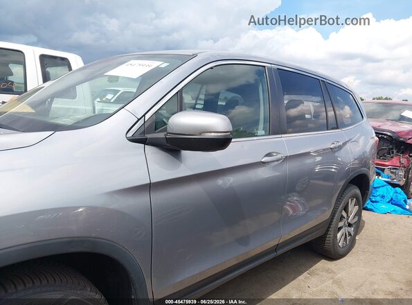 5FNYF6H38KB098878 2019 HONDA PILOT Gray 360 interior view