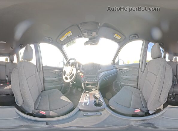 5FNYF6H38NB067568 2022 HONDA PILOT Белый Панорамный вид салона 360°