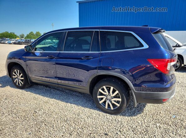 5FNYF6H39LB043549 2020 HONDA PILOT Blue Rear left