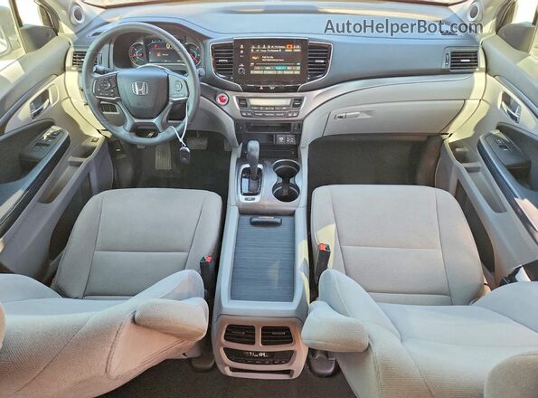 5FNYF6H39LB043549 2020 HONDA PILOT Blue Dashboard view