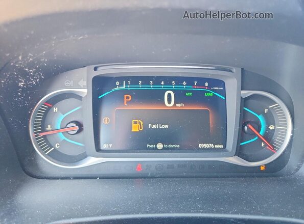 5FNYF6H39LB043549 2020 HONDA PILOT Blue Instrument cluster view