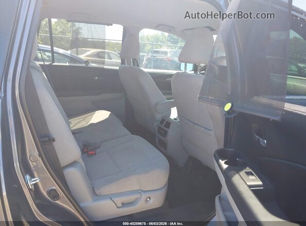 5FNYF6H39MB014618 2021 HONDA PILOT Gray Widok naklejki z numerem VIN
