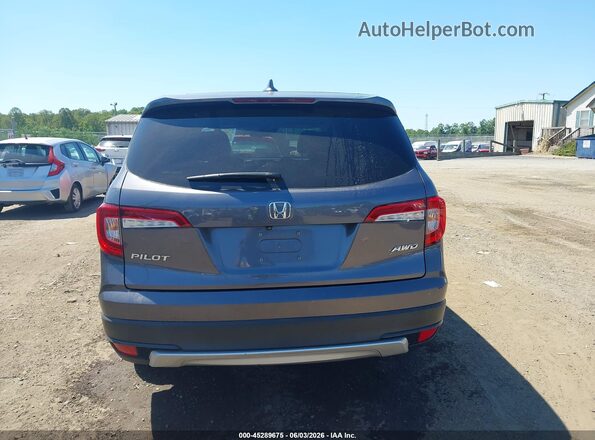 5FNYF6H39MB014618 2021 HONDA PILOT Gray 