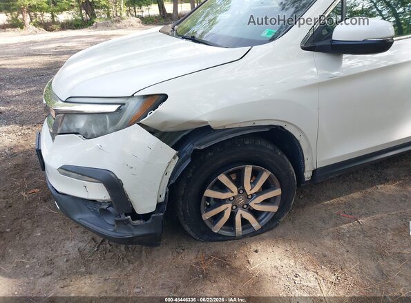 5FNYF6H3XKB079622 2019 HONDA PILOT White Front view