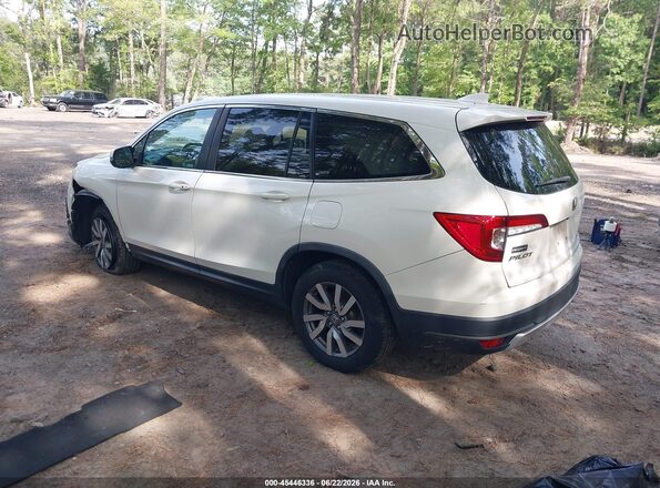 5FNYF6H3XKB079622 2019 HONDA PILOT White Rear left