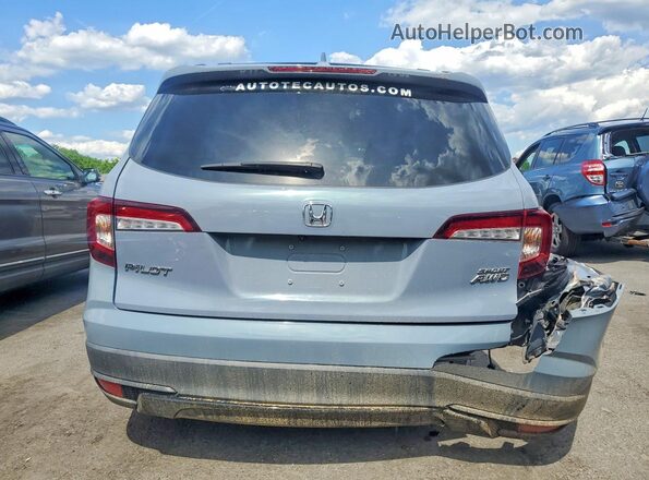5FNYF6H3XNB047354 2022 HONDA PILOT Blue 