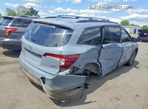 5FNYF6H3XNB047354 2022 HONDA PILOT Blue 
