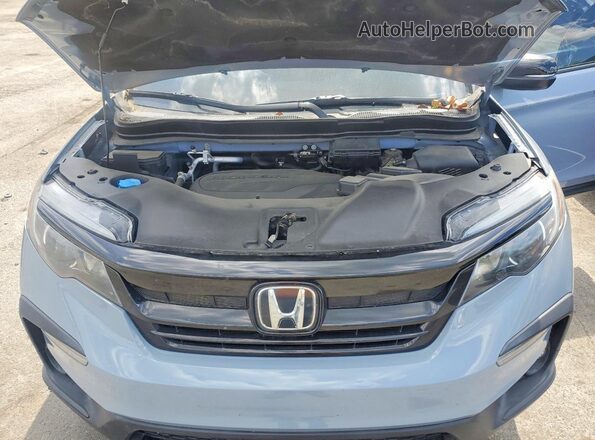 5FNYF6H3XNB047354 2022 HONDA PILOT Blue 