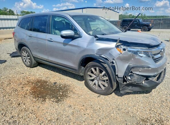 5FNYF6H43KB020548 2019 HONDA PILOT Silver Przód prawy