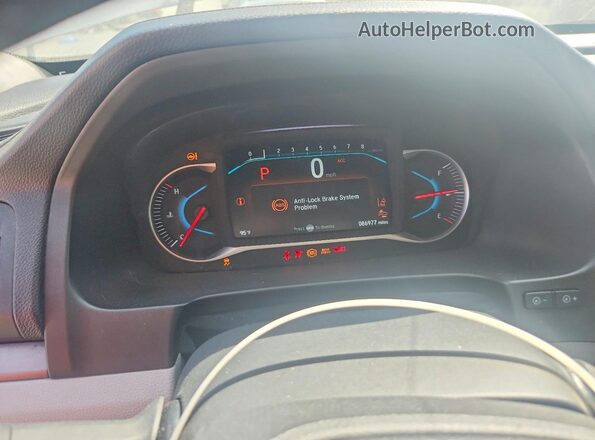 5FNYF6H43KB020548 2019 HONDA PILOT Silver Widok zestawu wskaźników
