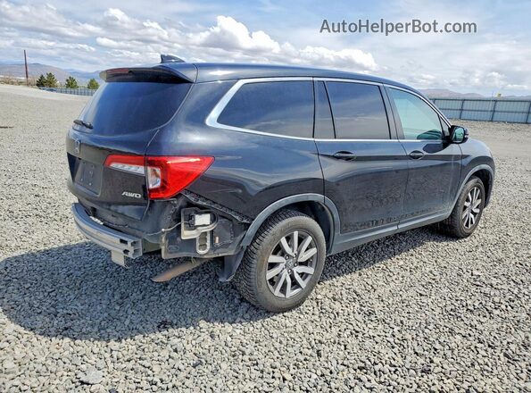 5FNYF6H48KB007567 2019 HONDA PILOT Black Rear right
