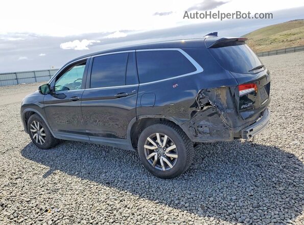 5FNYF6H48KB007567 2019 HONDA PILOT Black Rear left