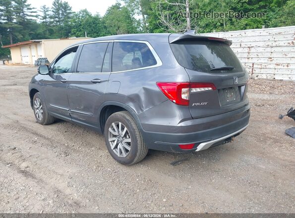 5FNYF6H48KB024594 2019 HONDA PILOT Gray უკანა მარცხენა
