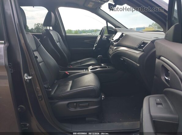 5FNYF6H48KB024594 2019 HONDA PILOT Gray წინა სალონის ხედი